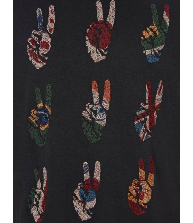 John Varvatos John Varvatos Multi Peace Hand Tee