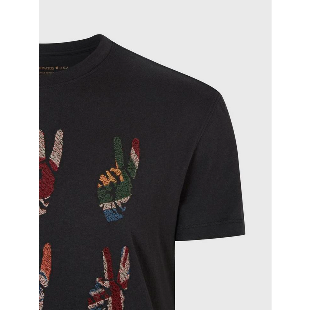 John Varvatos John Varvatos Multi Peace Hand Tee