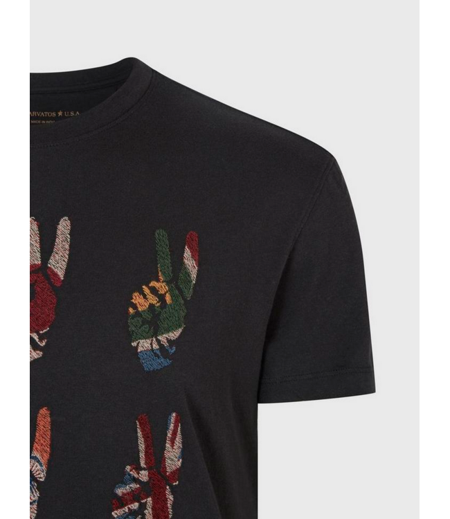 John Varvatos John Varvatos Multi Peace Hand Tee
