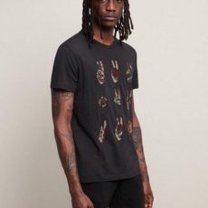 John Varvatos John Varvatos Multi Peace Hand Tee