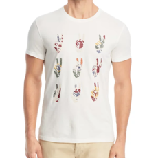 John Varvatos John Varvatos Multi Peace Hand Tee