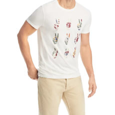 John Varvatos John Varvatos Multi Peace Hand Tee