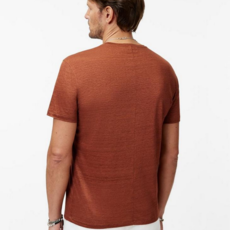 John Varvatos John Varvatos Mott SS Linen Crew
