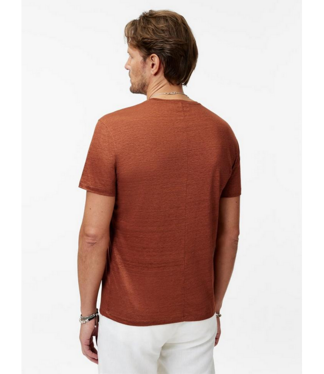 John Varvatos John Varvatos Mott SS Linen Crew