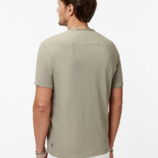 John Varvatos John Varvatos Miles SS  Slub V Neck