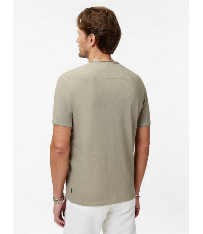 John Varvatos John Varvatos Miles SS  Slub V Neck