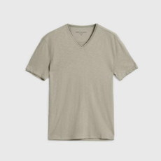 John Varvatos John Varvatos Miles SS  Slub V Neck
