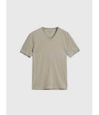 John Varvatos John Varvatos Miles SS  Slub V Neck