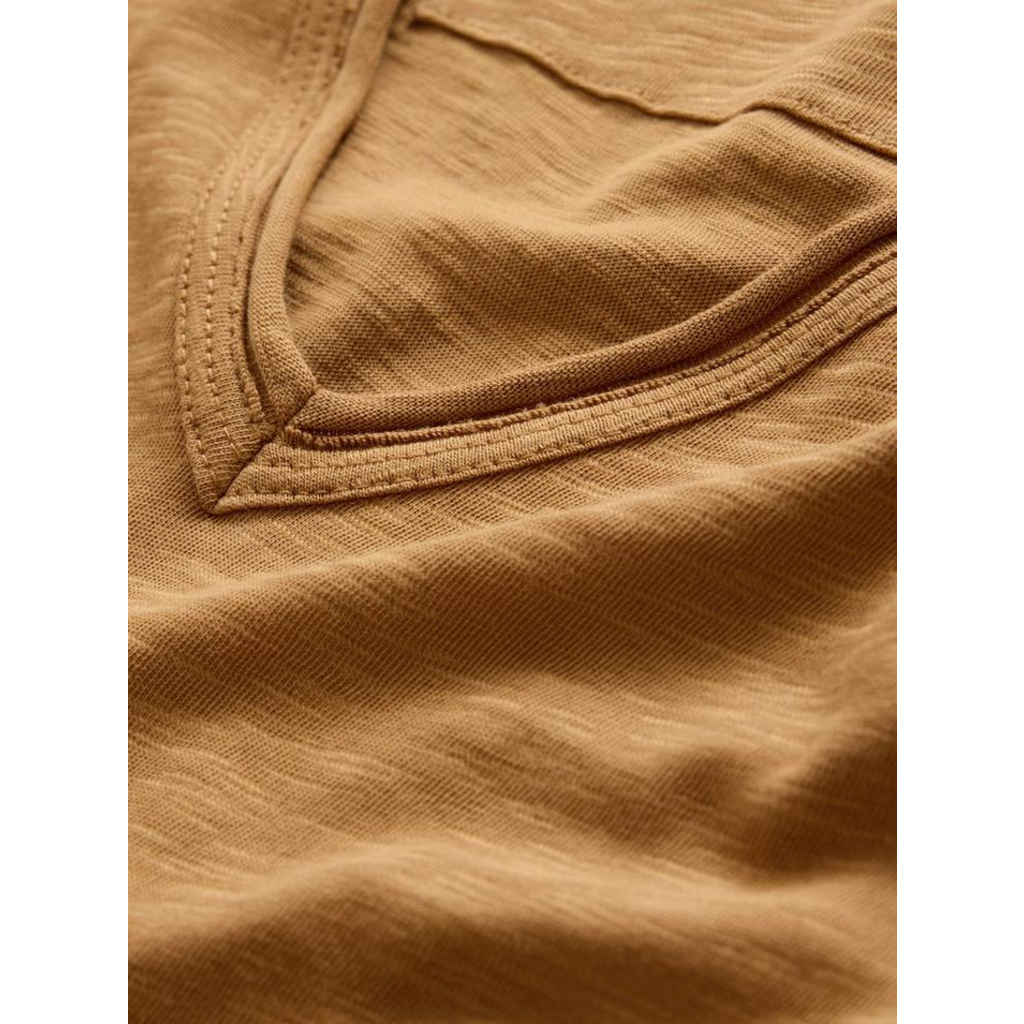 John Varvatos John Varvatos Miles SS  Slub V Neck