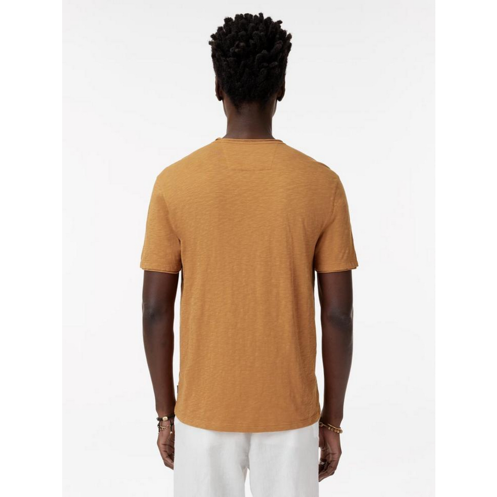 John Varvatos John Varvatos Miles SS  Slub V Neck