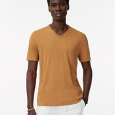 John Varvatos John Varvatos Miles SS  Slub V Neck