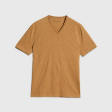 John Varvatos John Varvatos Miles SS  Slub V Neck