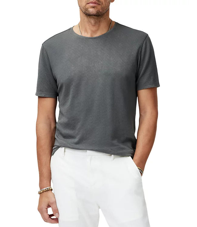 John Varvatos John Varvatos Devine Reverse Wash Crew