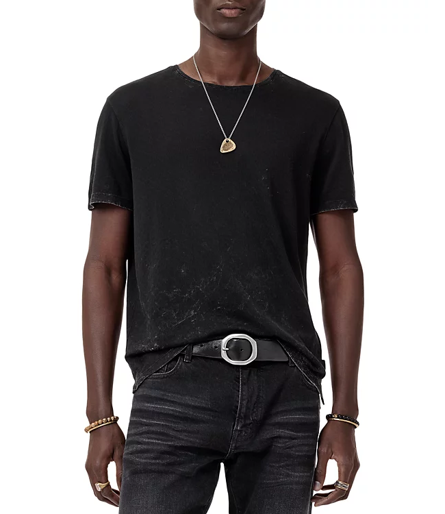 John Varvatos John Varvatos Devine Reverse Wash Crew