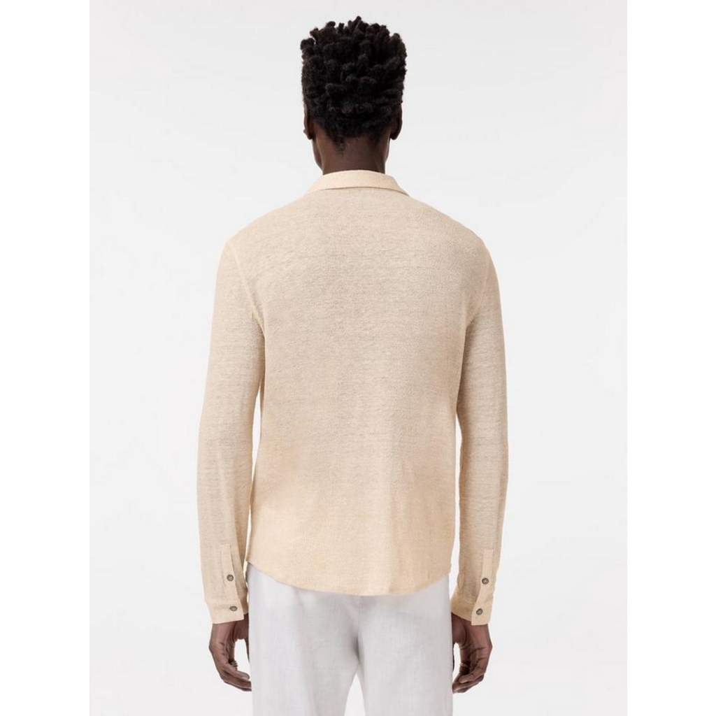 John Varvatos John Varvatos Carrilho LS Flocked Shirt