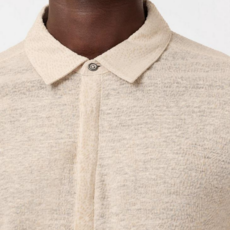 John Varvatos John Varvatos Carrilho LS Flocked Shirt