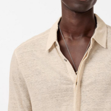 John Varvatos John Varvatos Carrilho LS Flocked Shirt