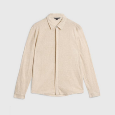 John Varvatos John Varvatos Carrilho LS Flocked Shirt