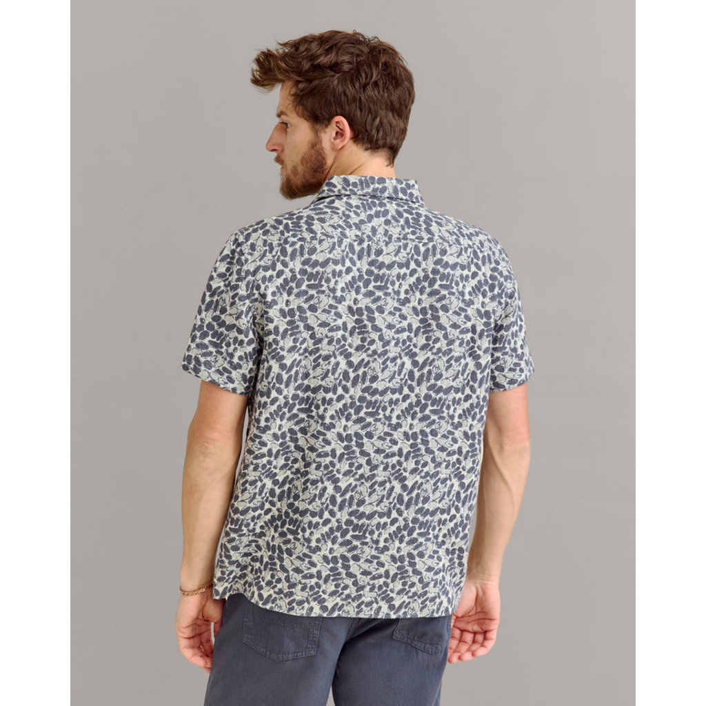 Billy Reid Billy Reid Pebble Jacquard Shirt