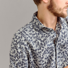 Billy Reid Billy Reid Pebble Jacquard Shirt