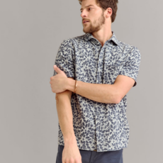 Billy Reid Billy Reid Pebble Jacquard Shirt