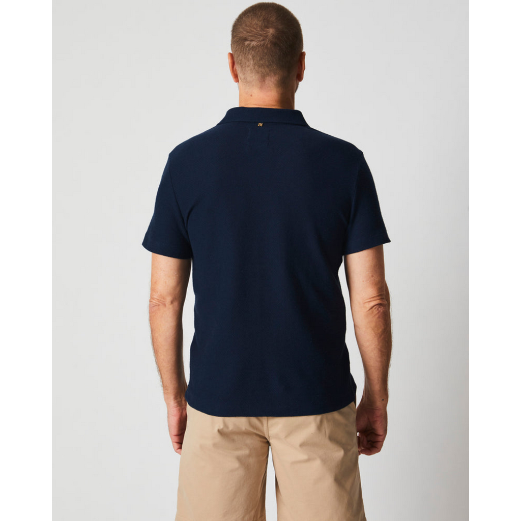 Billy Reid Billy Reid Hemp Cotton Polo