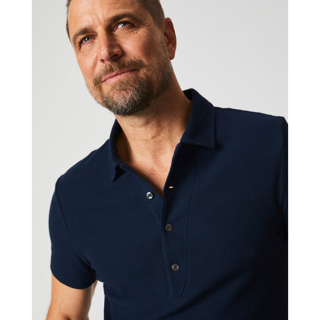 Billy Reid Billy Reid Hemp Cotton Polo