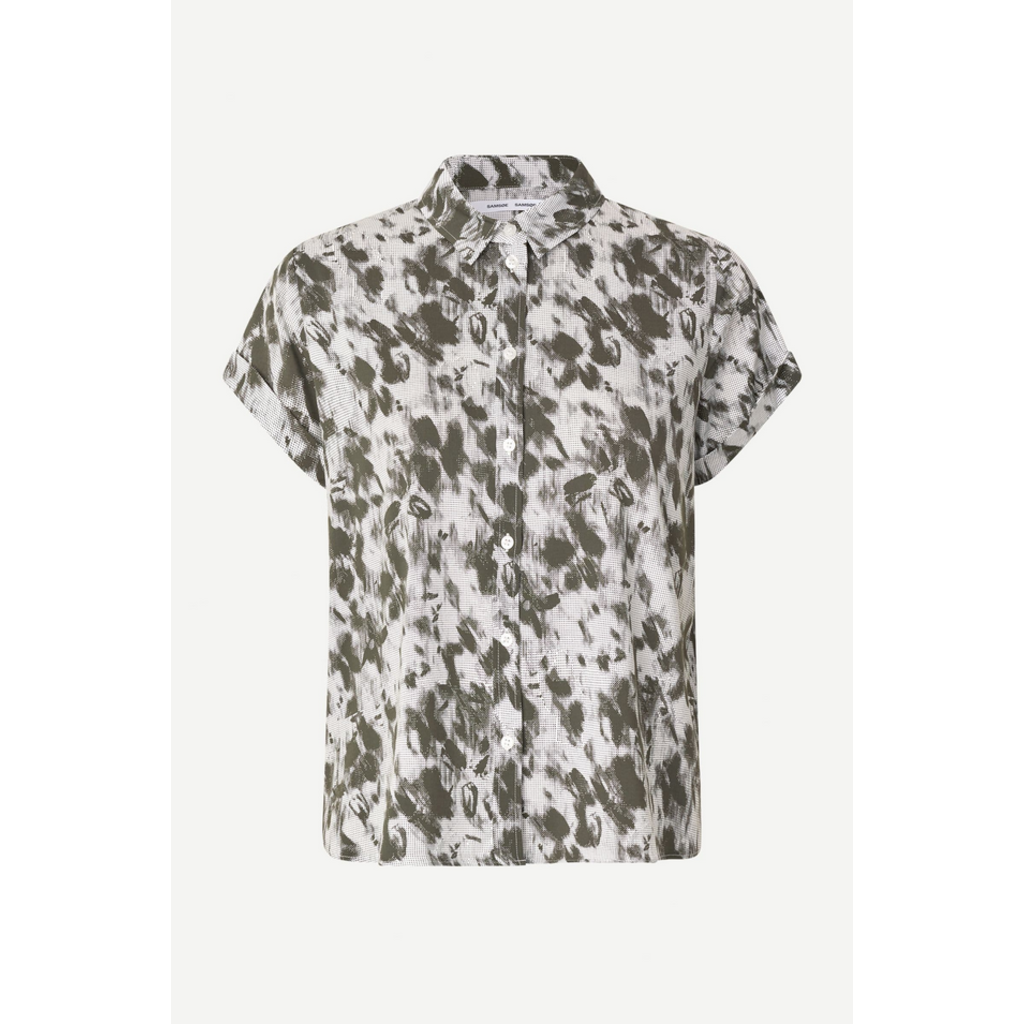 SAMSOE SAMSOE Majan Blurred Flower Shirt
