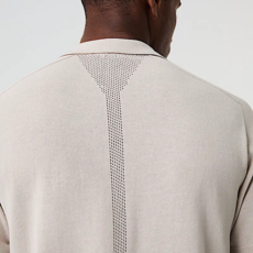 Alpha Tauri Alpha Tuari 3D Cott/Linen Knit SS V-Neck