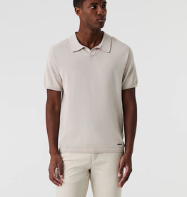 Alpha Tauri Alpha Tuari 3D Cott/Linen Knit SS V-Neck