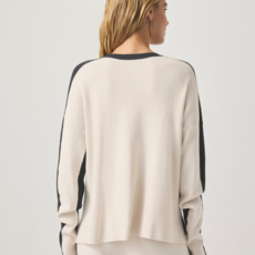 Ladies SPLENDID Splendid Veronica Two Tone Sweater