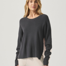 Ladies SPLENDID Splendid Veronica Two Tone Sweater