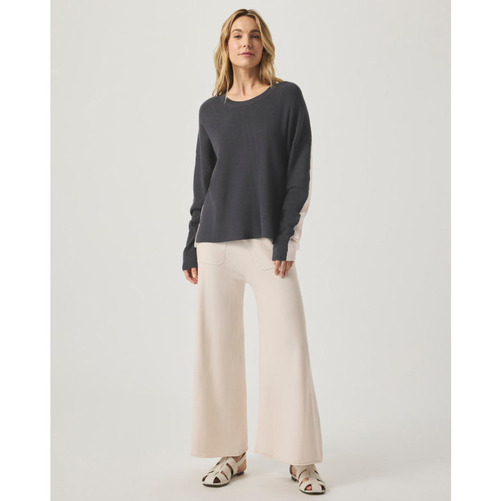 Ladies SPLENDID Splendid Veronica Two Tone Sweater