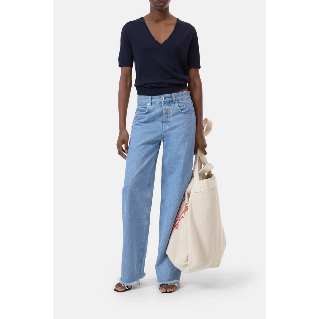 CLOSED Knitted Linen Mix Top