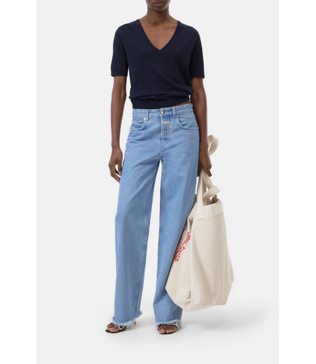 CLOSED Knitted Linen Mix Top