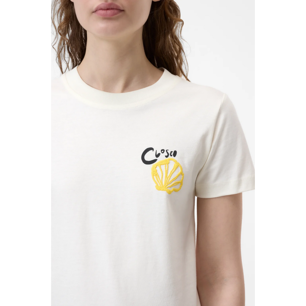 CLOSED Embroidered SS Tee