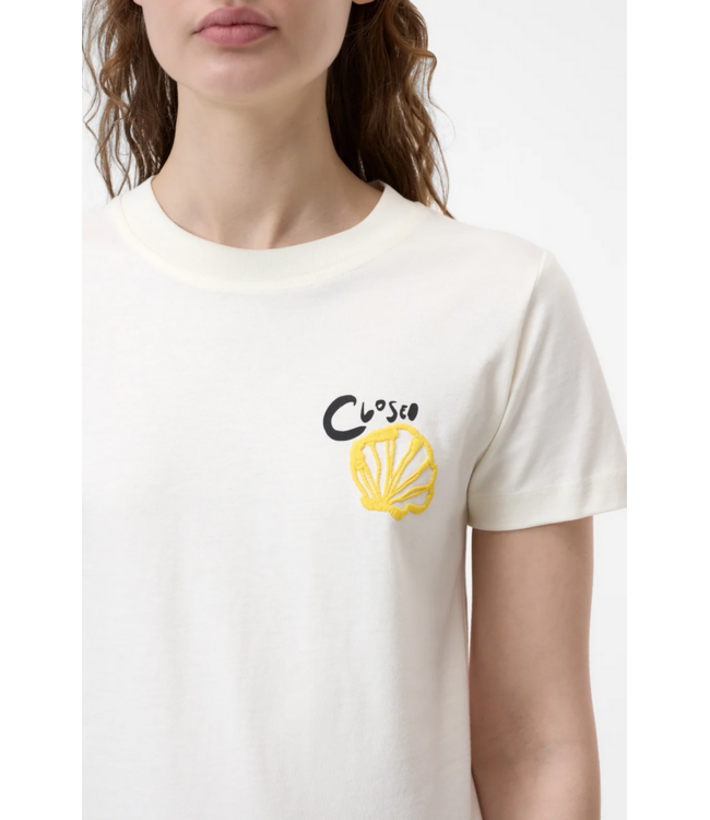 CLOSED Embroidered SS Tee