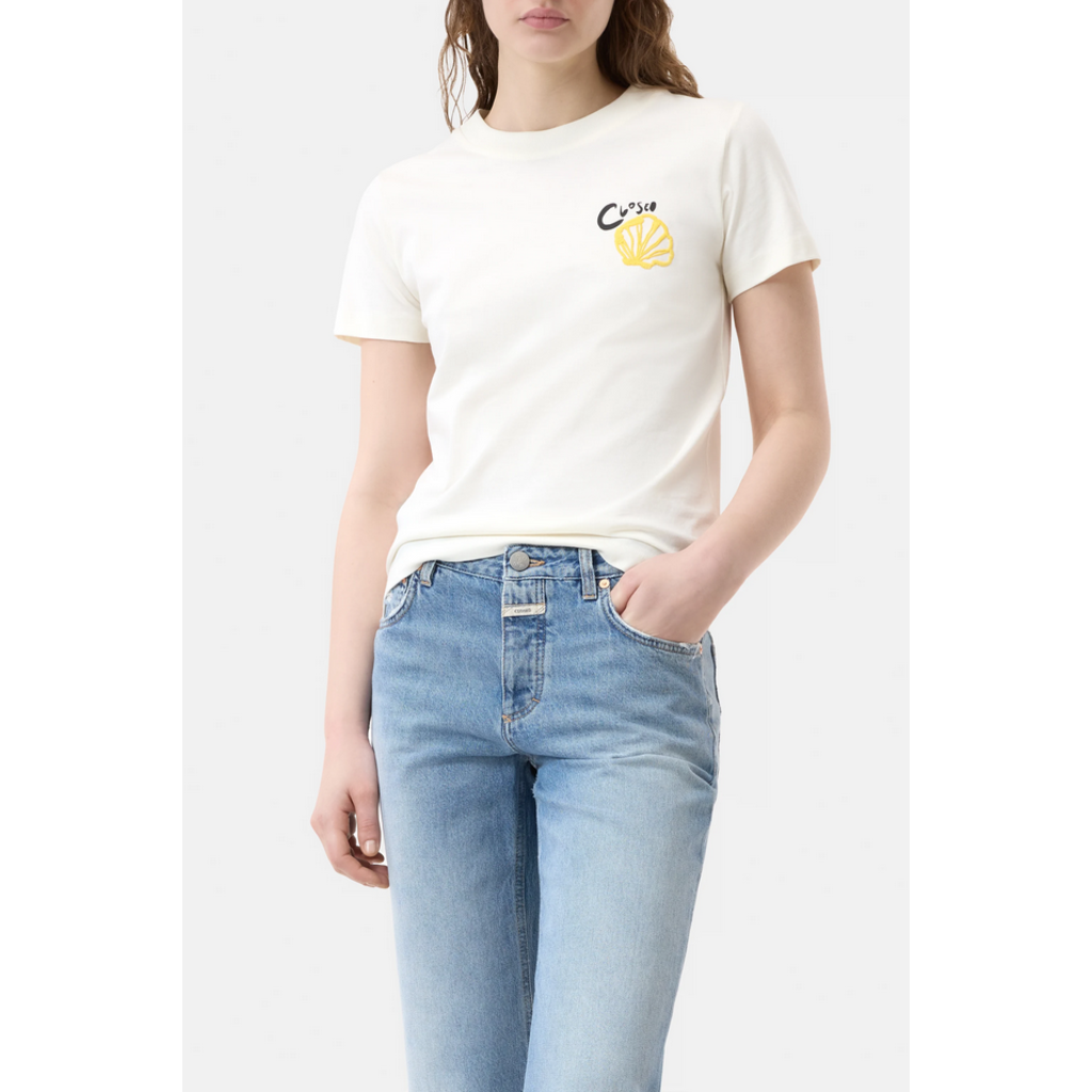 CLOSED Embroidered SS Tee