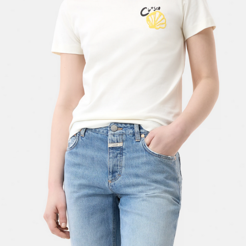 CLOSED Embroidered SS Tee