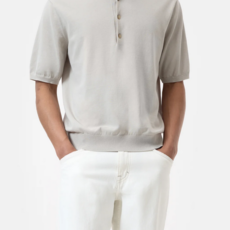 Closed CLOSED Banded SS  Knit Polo