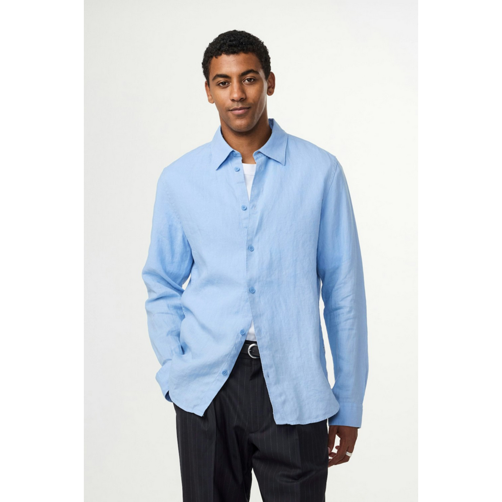 No Nationality NNO7 Enzo 5708 Linen Shirt