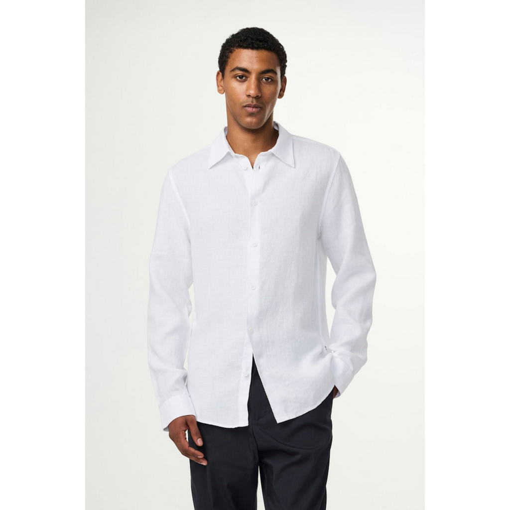 No Nationality NNO7 Enzo 5708 Linen Shirt