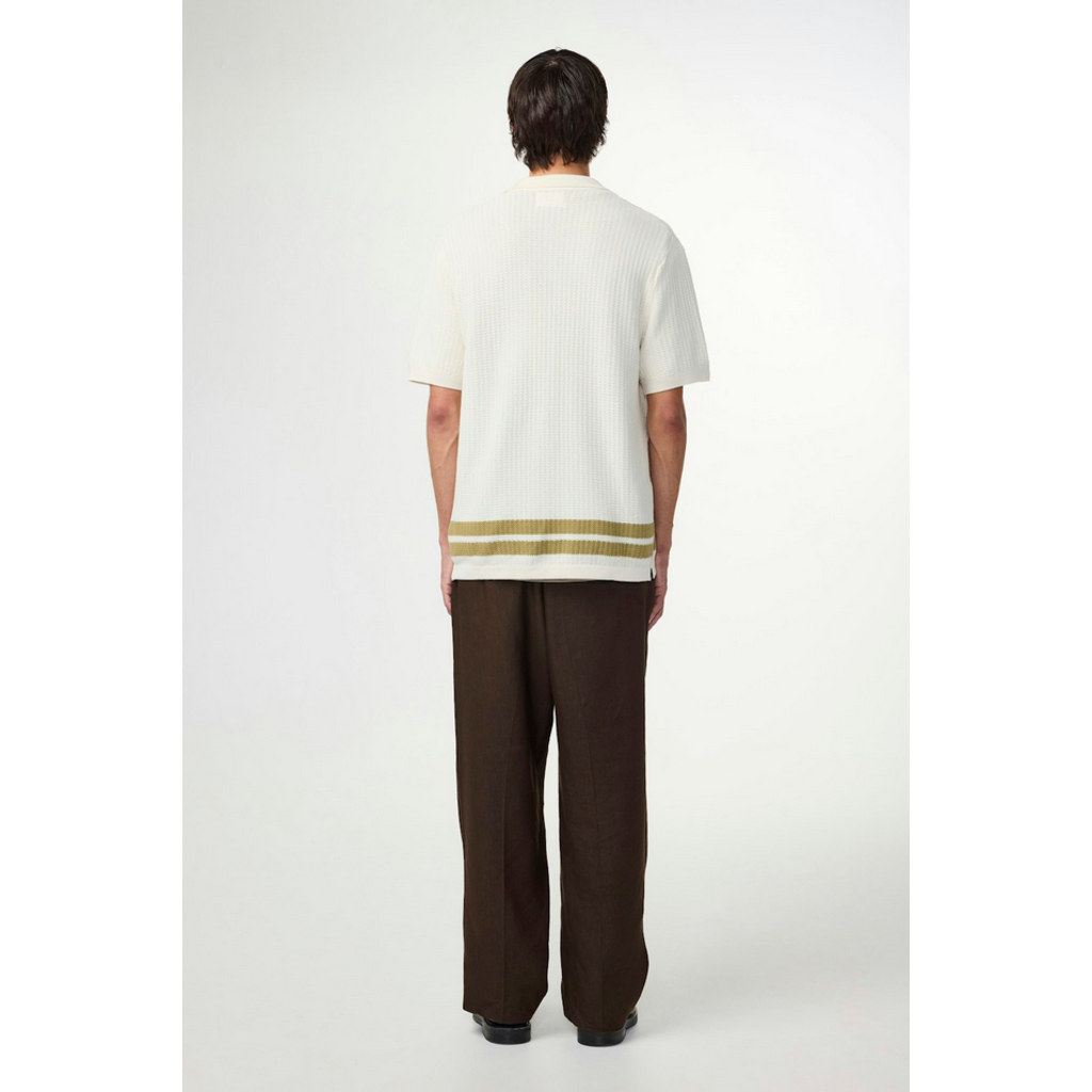 No Nationality NNO7 Ares SS Knit Camp Shirt