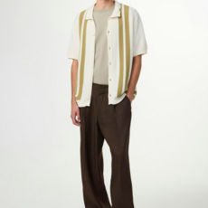 No Nationality NNO7 Ares SS Knit Camp Shirt