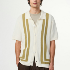 No Nationality NNO7 Ares SS Knit Camp Shirt