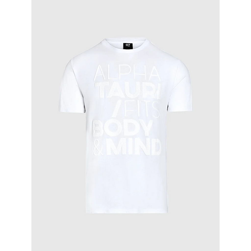 Alpha Tauri ALPHA TAURI Perforated Print Slim Tee
