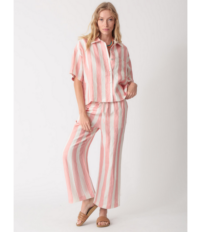Ladies Electric & Rose Electric & Rose Sail Crop Pant