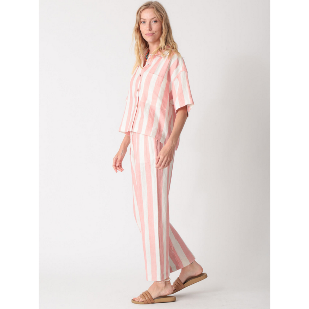 Ladies Electric & Rose Electric & Rose Sail Crop Pant