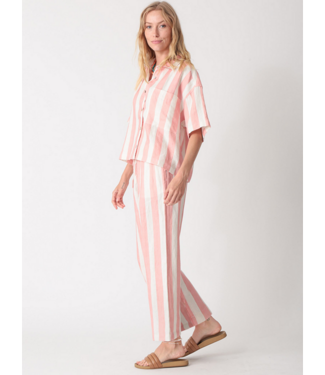 Ladies Electric & Rose Electric & Rose Sail Crop Pant