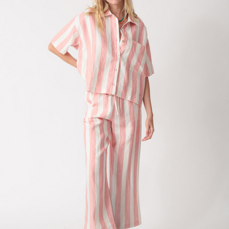 Ladies Electric & Rose Electric & Rose Sail Crop Pant